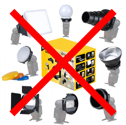 Linkstar speedlite camera flitser strobist set slk 8 ful