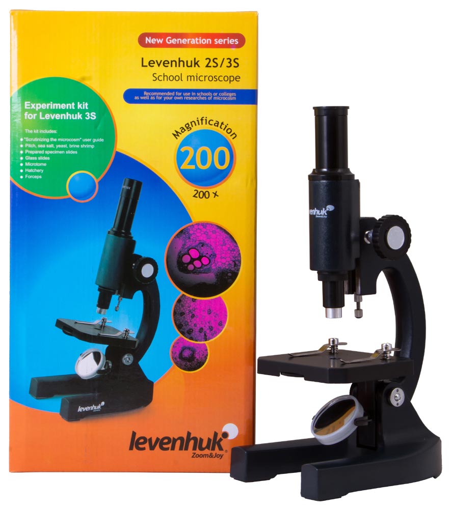 Levenhuk 2S NG Monoculaire Microscoop