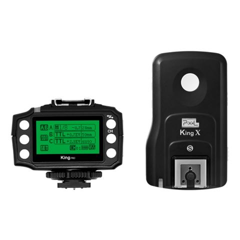 Pixel i ttl radio trigger set king pro voor sony mi full 3