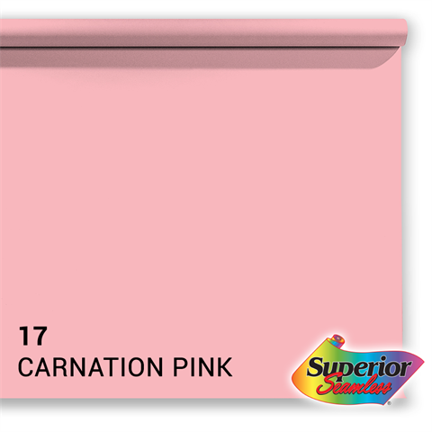 Superior Achtergrondpapier 17 Carnation Pink 2,72 x 11m