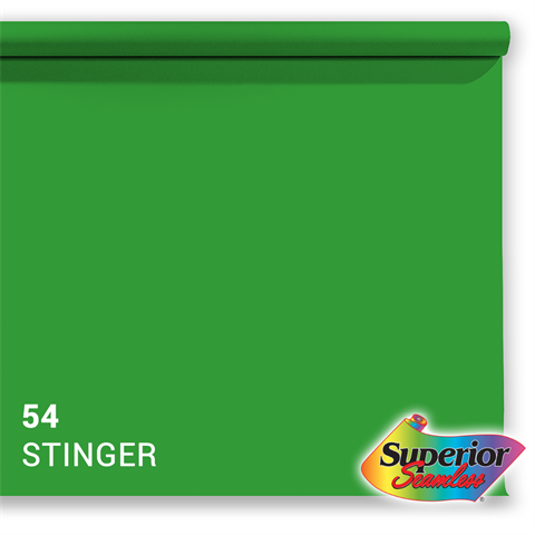 Superior Achtergrondpapier 54 Stinger Chroma Key 2,72 x 11m