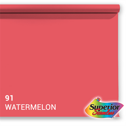 Superior Achtergrondpapier 91 Watermelon 2,72 x 11m