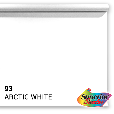 Superior Achtergrondpapier 93 Arctic White 1,35 x 11m